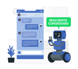 Un agente IA negociando precios mediante una pantalla de WhatsApp